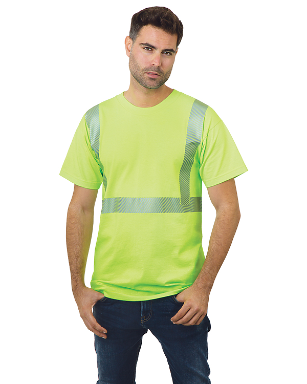 HI VIS TEE 100 % CO SEGMENTED