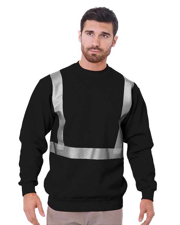 3741 HI VIS C-NECK FL SEGMENT