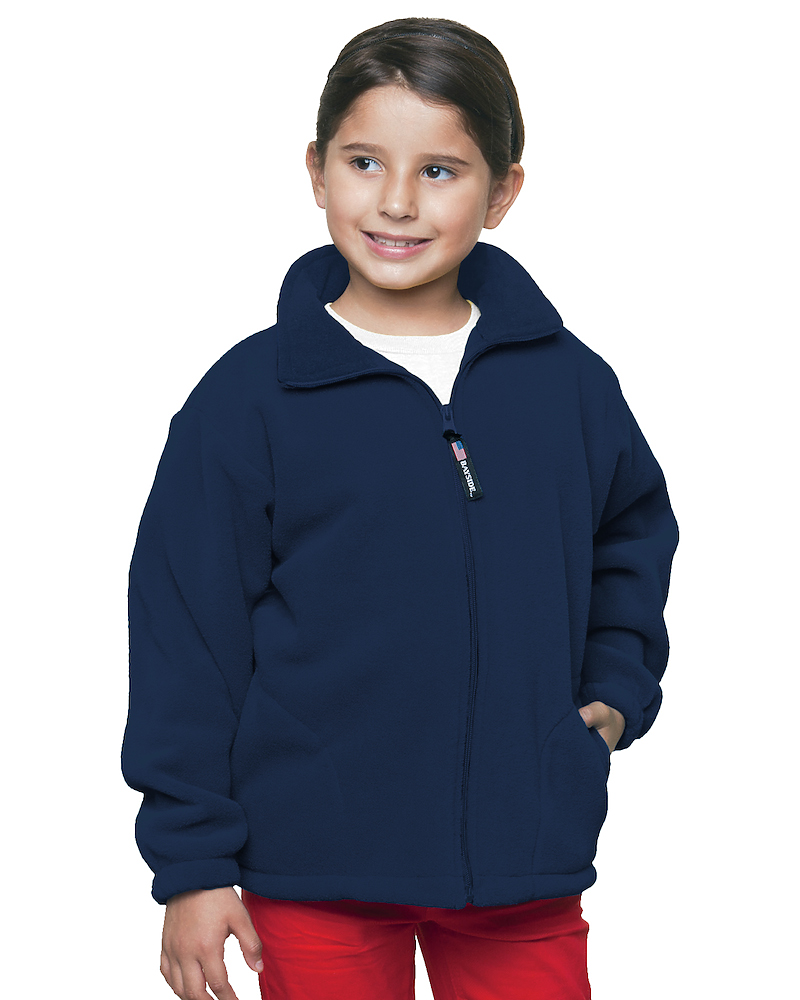 1115 YOUTH ZIP FLEECE JACKET ASTSportswearINC