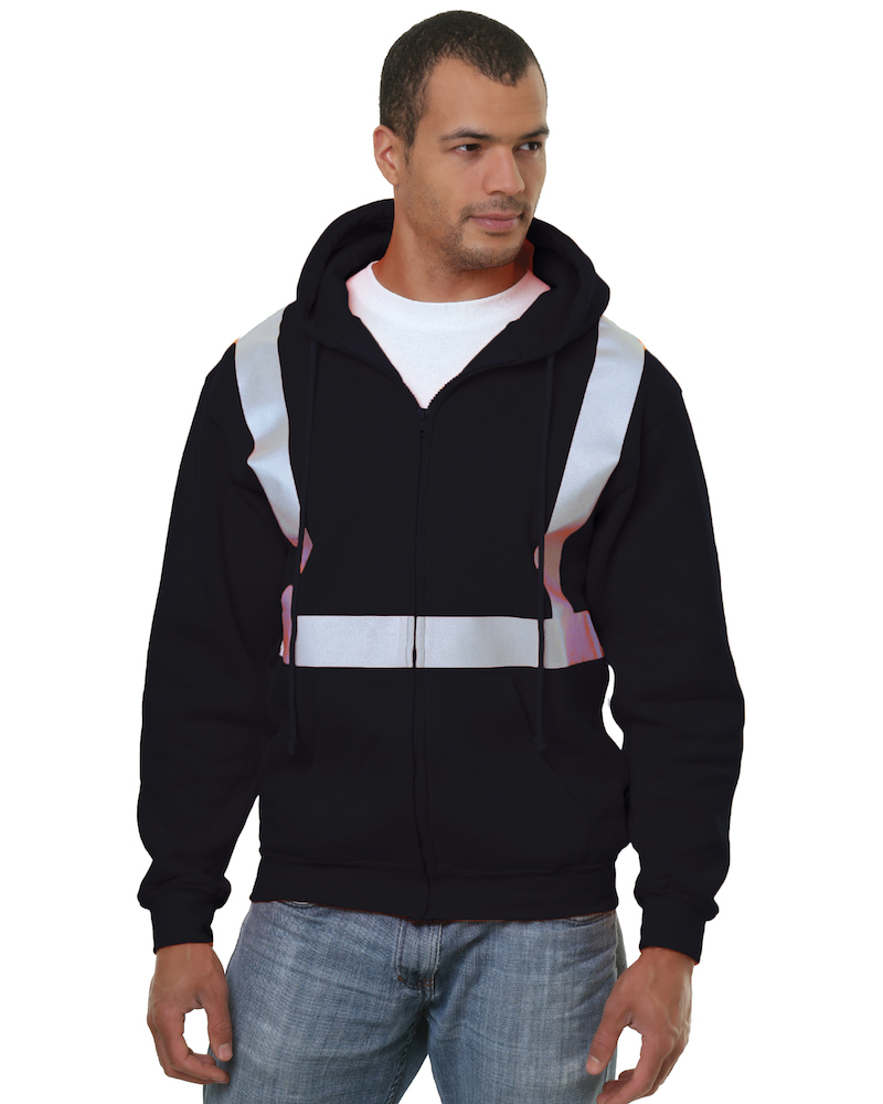 Hi vis sales full zip hoodie